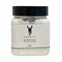 اسکراب بدن secret plus سکرت پلاس رایحه شیر الاغ حجم 500ml