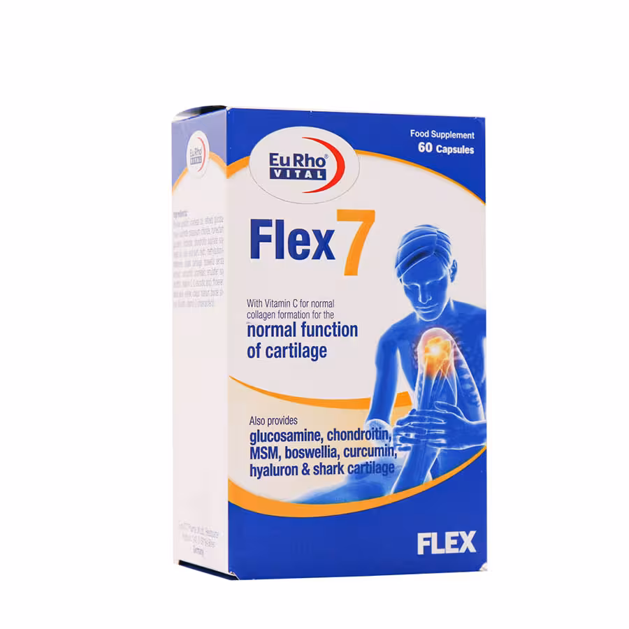 کپسول فلکس 7 یوروویتال 60 عدد