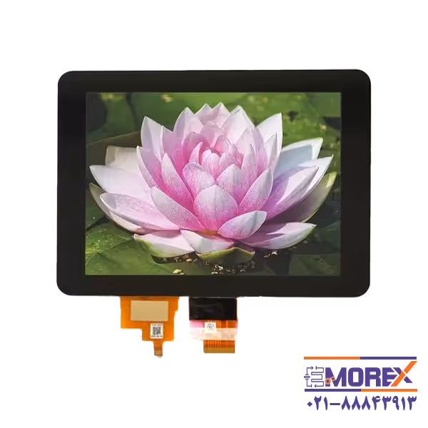 مانیتور لمسی صنعتی خازنی سایز 8 اینچی مدل TZC801 با رزولوشن 1024*768