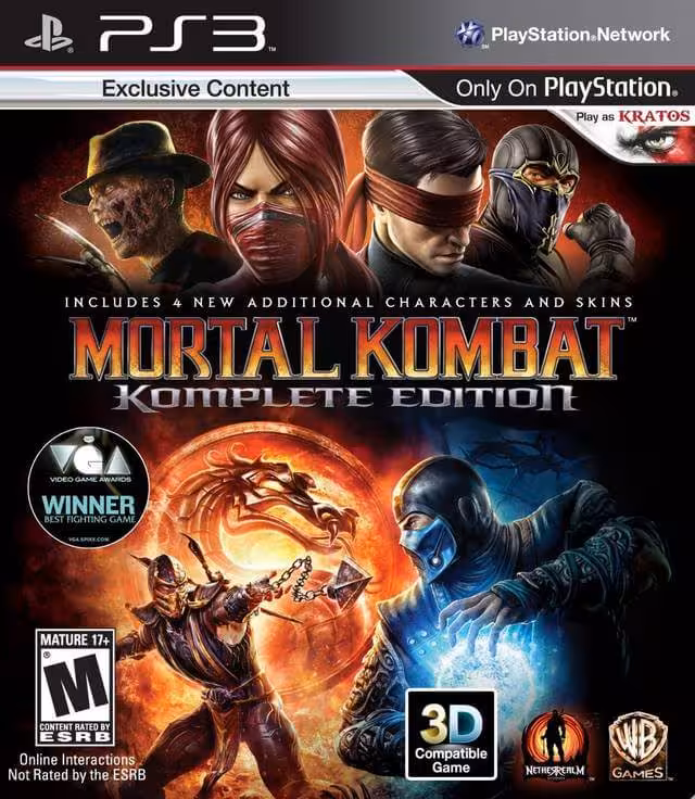 بازی پلی استیشن 3 (PS3 ) Mortal Kombat: Komplete Edition