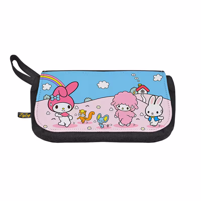 خرید و قیمت جامدادی زیگ زاگ طرح  کرومی کد 6799