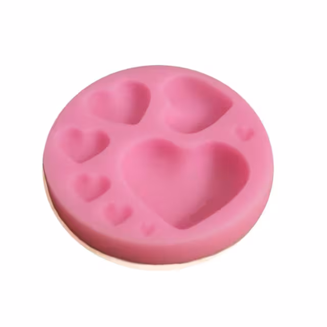 قالب مولد سیلیکونی فوندانت طرح قلب کد 565