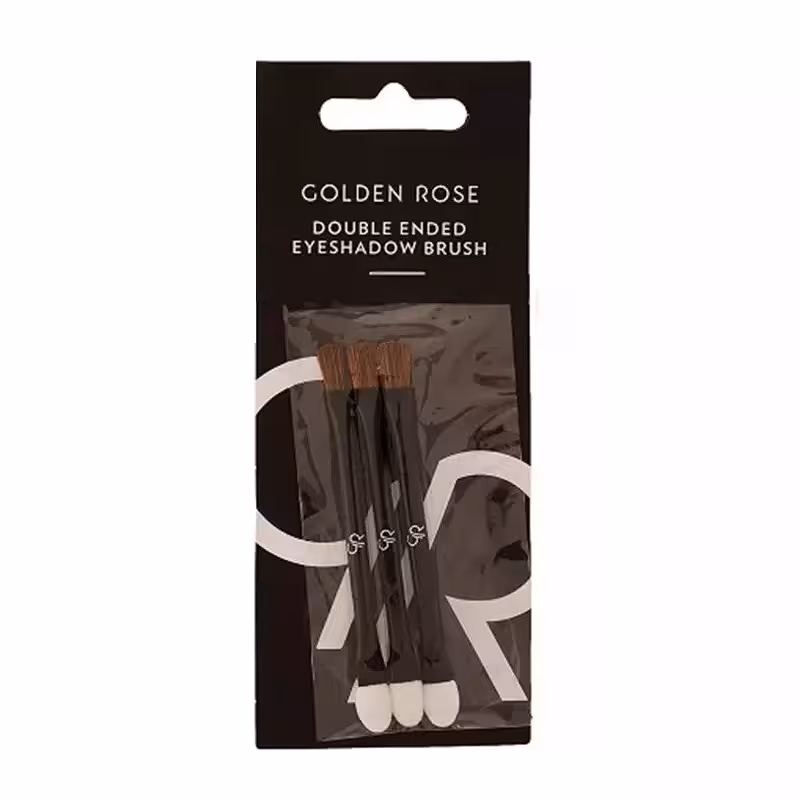 برس و پد سایه گلدن رز مدل Double Ended بسته 3 عددی