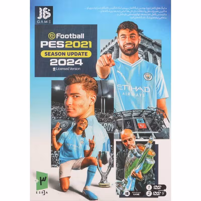 eFootball PES 2021 Season Update 2024 PC 2DVD9   1DVD5 JB.TEAM
