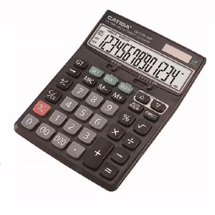ماشین حساب رومیزی کاتیگا CD-2729-14RP
