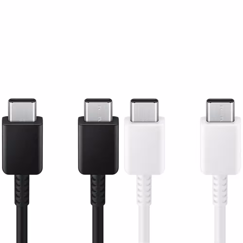 کابل شارژ USB-C به USB-C سامسونگ طرح اصلی طول 1 متر توان 3 آمپر