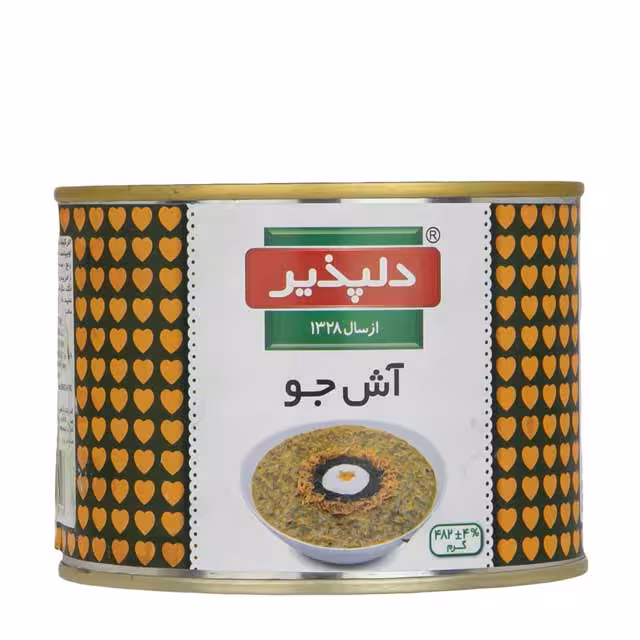 کنسرو آش جو دلپذیر 482 گرمی