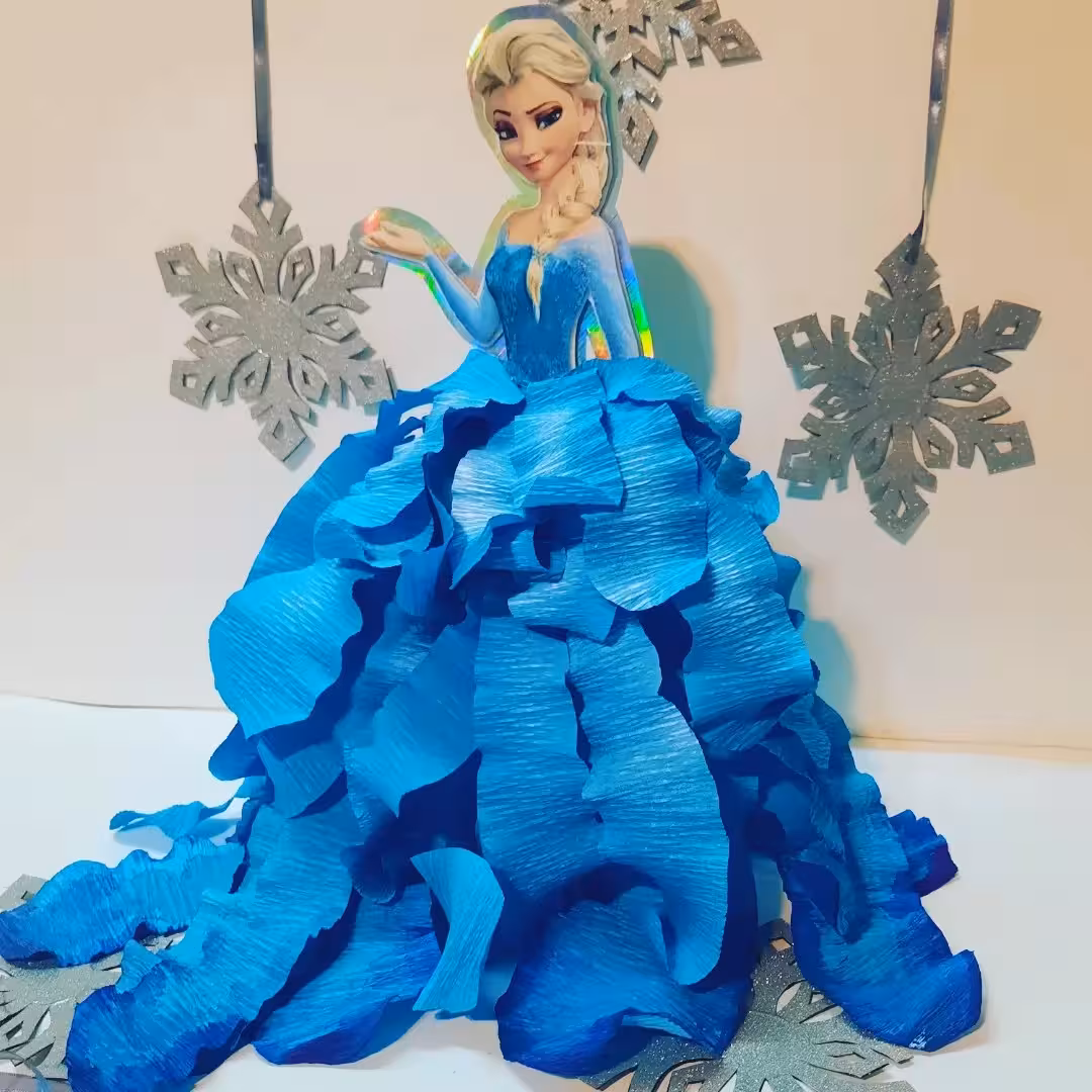 تاپرکیک دستسازه پرنسس تم فروزن