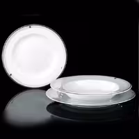 سرویس غذاخوری 28 پارچه چینی زرین ایران سری ایتالیا اف مدل اپرا