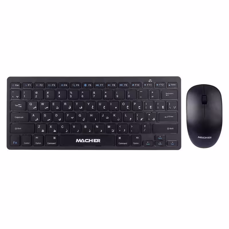 کیبورد و ماوس بی سیم مچر مدل MR-414 | کالا مکس