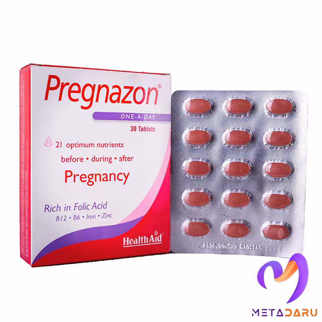 پرگنازون PREGNAZON – PREGNANCY TAB ( HEALTH AID )