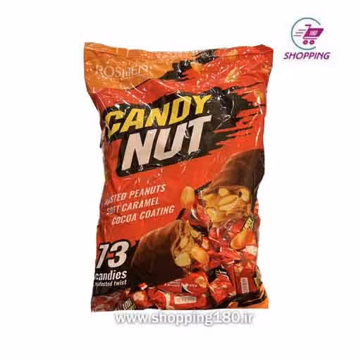 شکلات روشن با مغز کارامل و بادام 1000 گرم