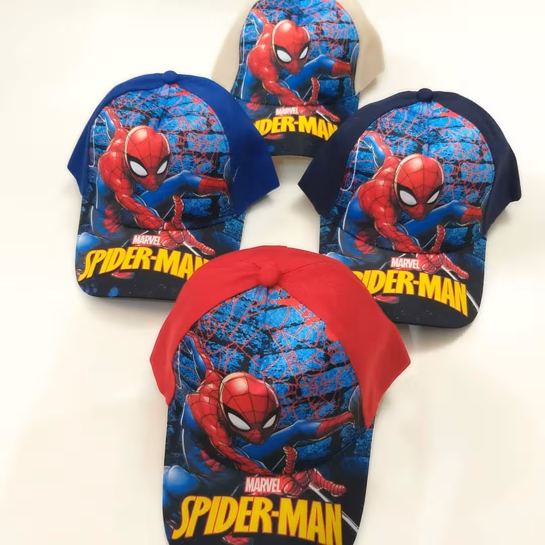 کلاه پسرانه طرح مرد عنکبوتی