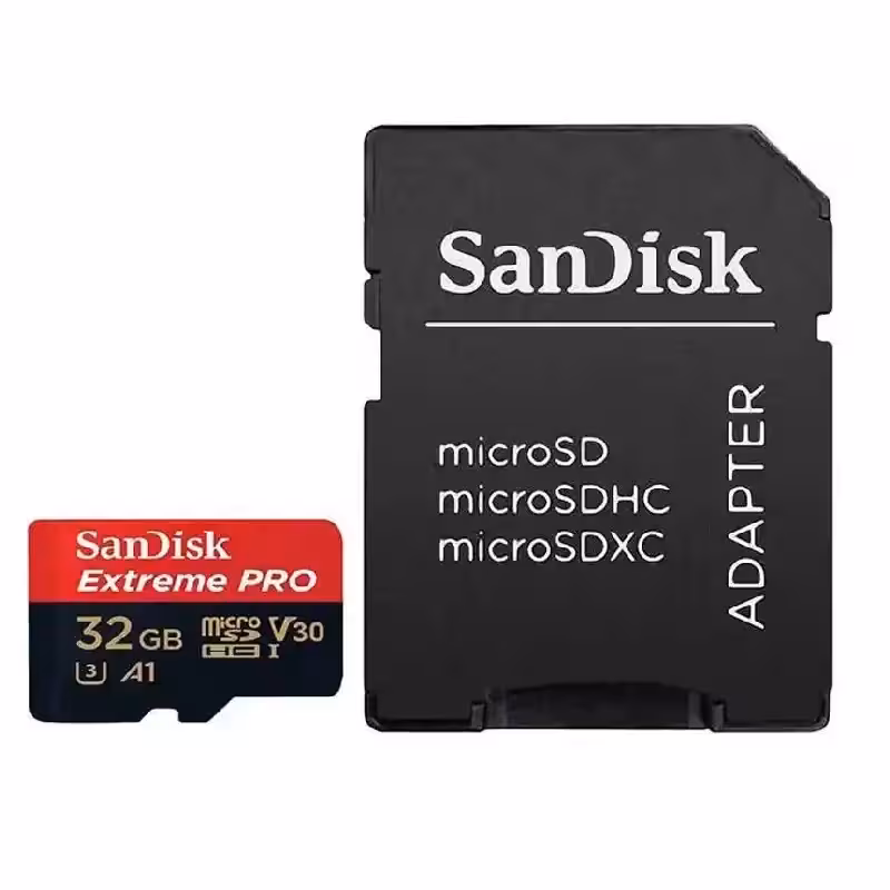 کارت حافظه میکرو 32 گیگ سن دیسک SanDisk Extreme Pro U3 A1 100MB/s