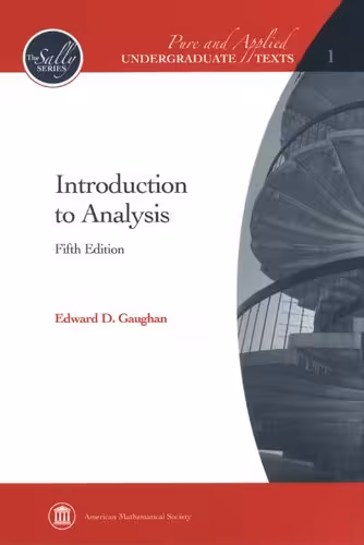 خرید و دانلود نسخه کامل کتاب Introduction to Analysis