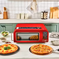 سرخکن و پیتزا پز کاراجا ترکیه مدل Multicrust Artisan Retro قرمز