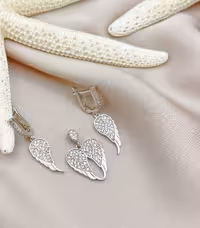 نیمست نقره جواهری کد 00181