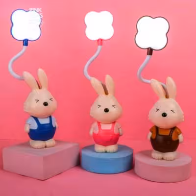 چراغ مطالعه شارژی مدل خرگوش وارداتی