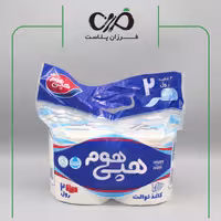 دستمال توالت دوقلو هپی هوم (بسته 16 عددی)
