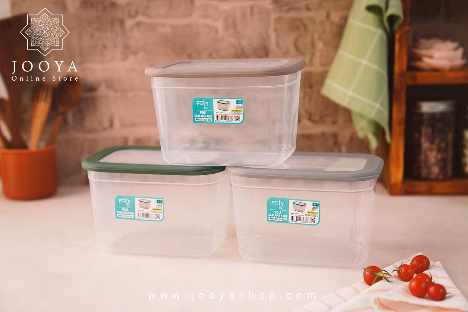 ظرف نگهدارنده 2.3 لیتر فولی لایف کد BNM-0278