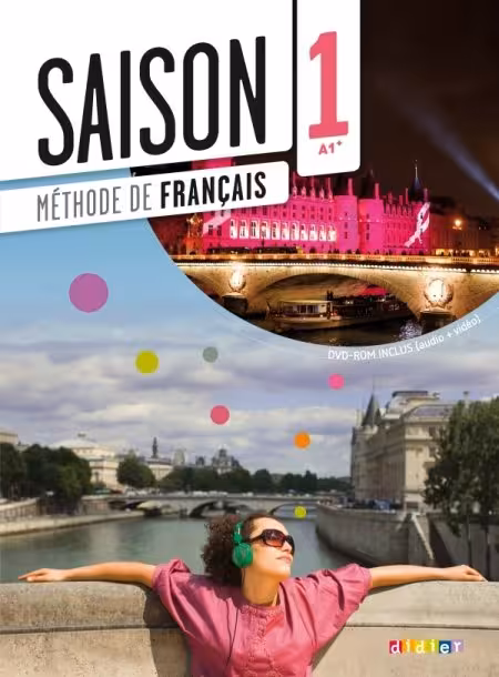 کتاب فرانسوی سزون Saison niveau 1 A1/A2 – livre de l’eleve cahier
