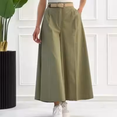 شلوار دامنی. شلوار دامنی زنانه. شلوار زنانه