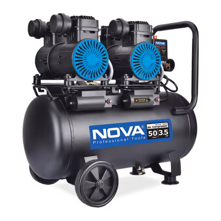 کمپرسور باد سایلنت 50 لیتری نووا مدل 9151