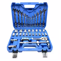 آچار بکس و آچار یک سر تخت اوکی مدل 37PSC مجموعه 37 عددی | کالا مکس