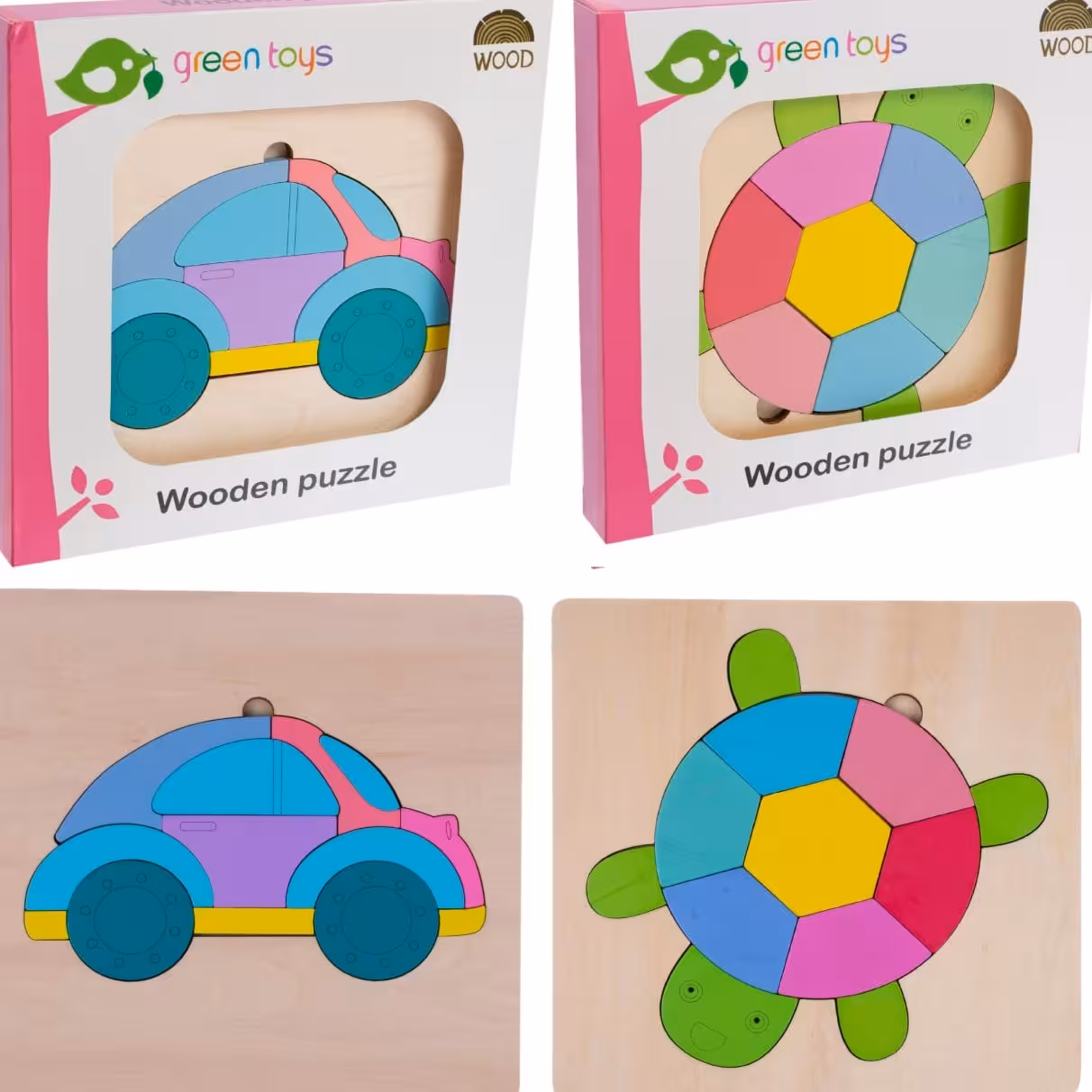 پازل جانمایی چوبی موجود در چند طرح