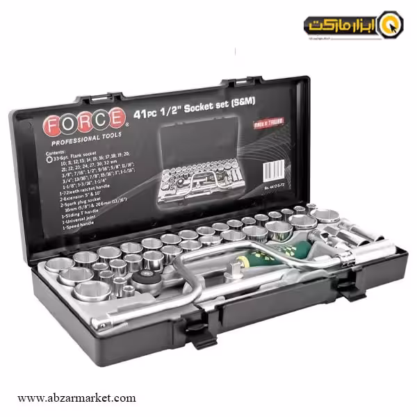 جعبه بکس فورس 41 پارچه 1/2 اینچ مدل 5-4412