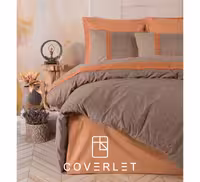 روتختی دونفره طوسی و آجری کاوری مدل Hazel