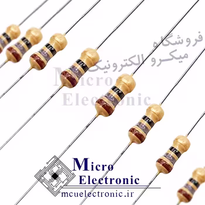 مقاومت 18 اهم 1/4 وات بسته ی 50 عددی