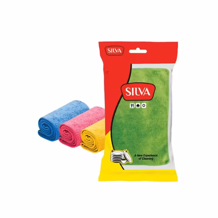 دستمال میکروفایبر مخصوص شیشه سیلوا