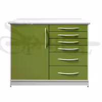کابینت دندانپزشکی یک متری فلزی مدل CA 102 F برند navidekbatan