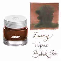 جوهر خودنویس لامی 30 میل کریستالی توپاز LAMY T53 crystal ink topaz 500