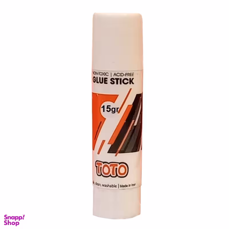 چسب ماتیکی توتو کد 8104 وزن 15 گرم بسته 30 عددی