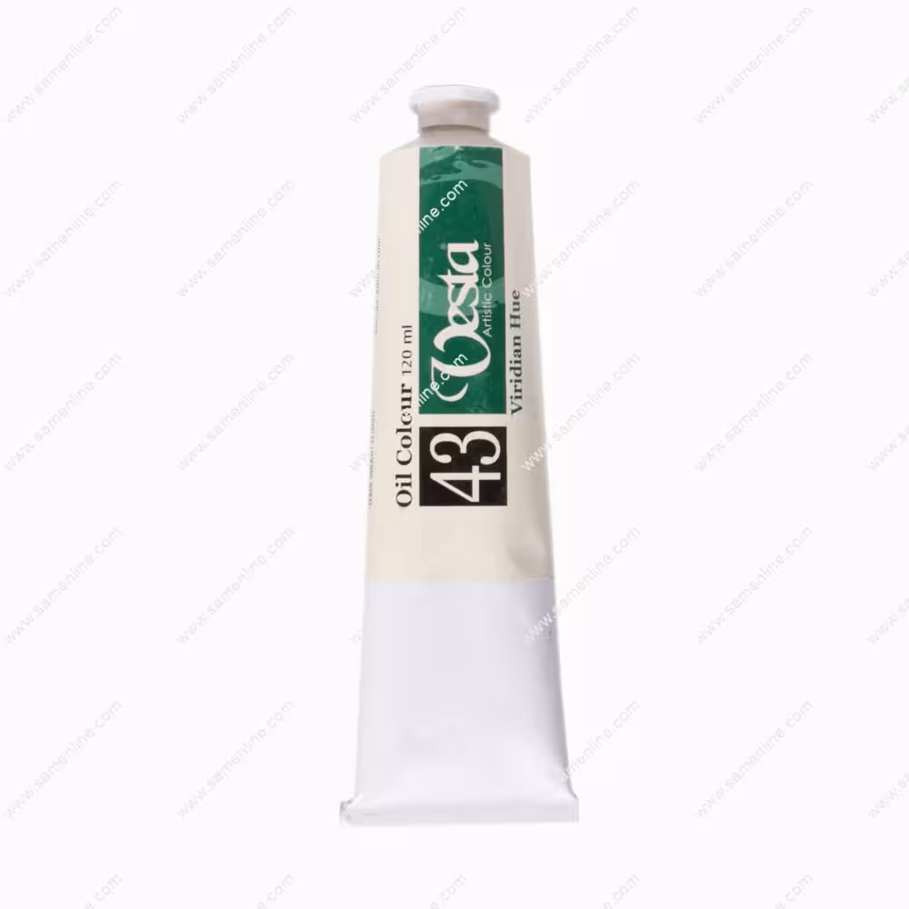 رنگ روغن 120 میل تکرنگ وستا مدل Virdian Hue 43