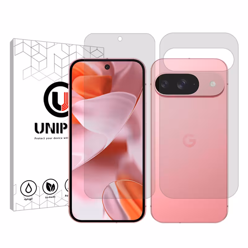 قیمت گلس گوشی شفاف گوگل Pixel 9 یونی پرو مدل E‌xplosion Proof به همراه محافظ پشت گوشی مشخصات