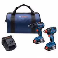 کیت دریل Bosch GXL18V-240B22 18V 2-Tool Combo Kit with 1/2 In