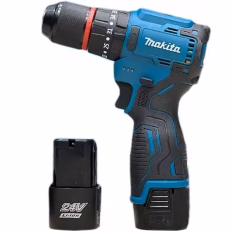 دریل شارژی 24 ولت ماکیتا سه نظام فلزی 