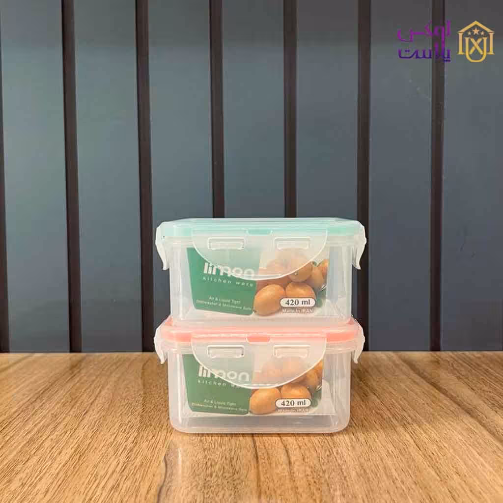 ظرف فریزری مربع 420 میلی لیتری لیمون 780