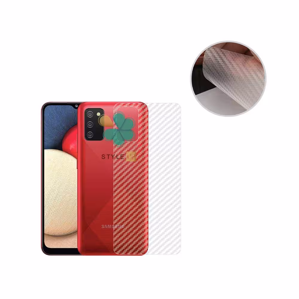 برچسب نانو پشت کربنی گوشی سامسونگ Samsung Galaxy A03s