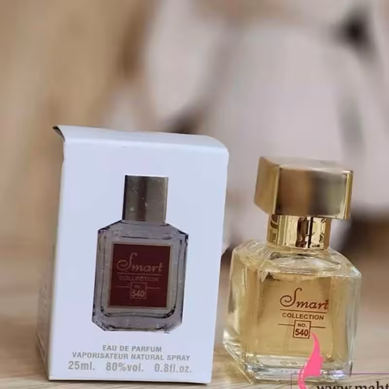6عدد ادکلن 25 میل اسمارت رایحه باکارات رژ 540.