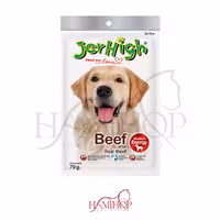 تشویقی سگ جرهای با طعم بیف 70گرم Jerhigh real beef