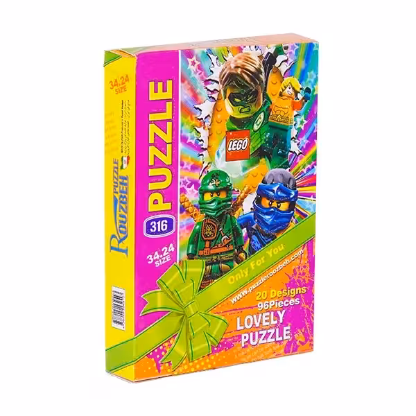 پازل لگو 96 تکه