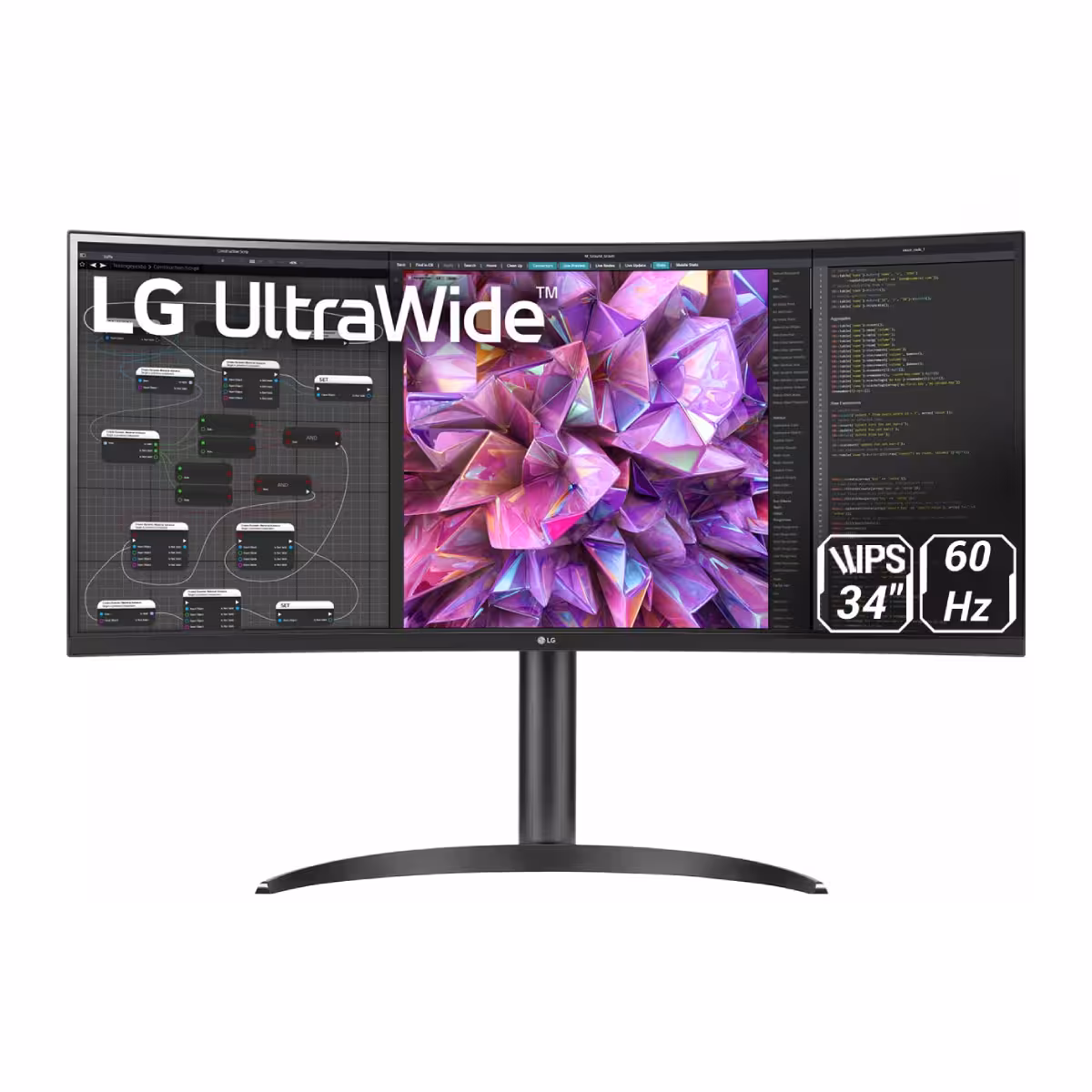 قیمت مانیتور ال جی 34 اینچ مدل UltraWide 34WQ75C-B
