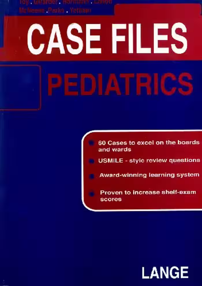 خرید و دانلود نسخه کامل کتاب Case Files Pediatrics
