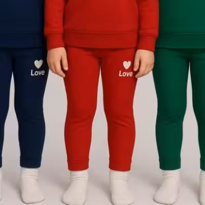 شلوار دخترانه لاکرادار 3-8 سال