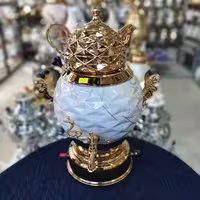 سماور طوفان 6 لیتری مدل سنگی مشبک