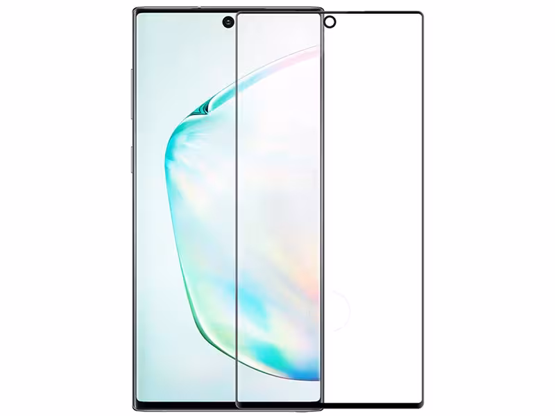 محافظ صفحه نمایش گرین مدل 3D Curved Hot Benoing Glass مناسب برای گوشی موبایل سامسونگ Note 10 Pro